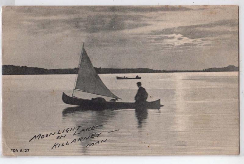 Moonlight on Lake Killarney Man