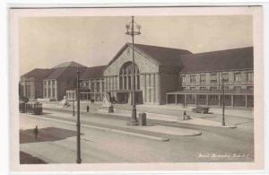 Badischer Bahnhof Railroad Station Basel Switzerland 1910c postcard