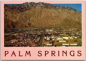 Fashionable Resort Palm Springs California San Jacinto Mountains Blvd. Postcard