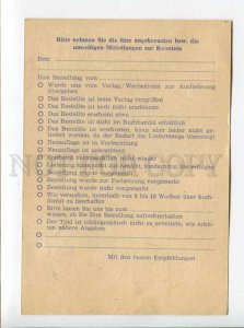 422571 EAST GERMANY GDR 1976 year 20 years of RPPC w/ Pelican stamp
