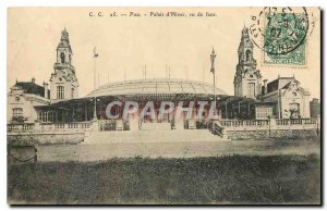 CARTE Postal Pau Old Winter Palace viewed from the front