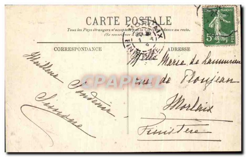 Old Postcard Vittel Galleries Walks