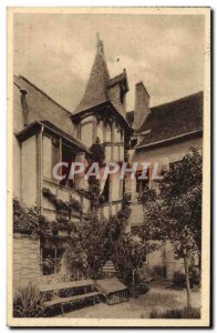 Postcard Old House Sens From J & L Cousin # 39Escalier