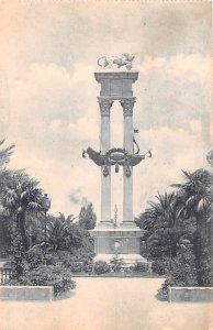 Monumento a Colon Sevilla Spain Unused 