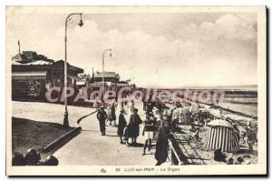 Postcard Old Luc Sur Mer La Digue