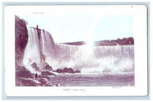 c1905 Terrapin Tower, Horse Shoe Falls Niagara Falls NY Unposted Postcard 