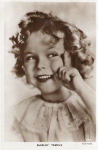 Shirley Temple Actress Fox Film Pictures Star Real Photo Postcard