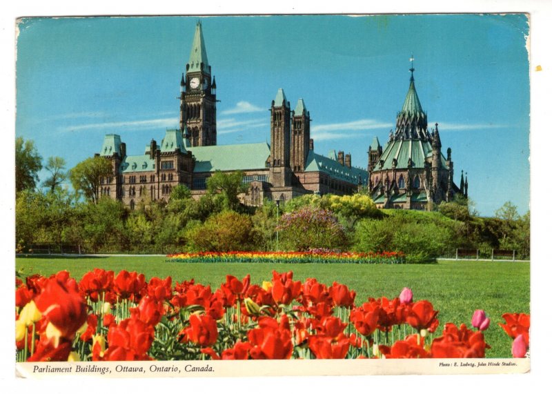 Parliament Buildings, Ottawa, Ontario, Used 1979