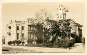 1940s RPPC Shasta County Court House & Hall of Records, Redding CA Eastman B2052
