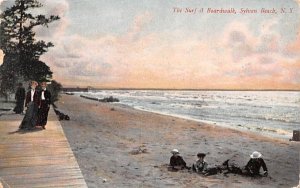 Surf at Boardwalk Sylvan Beach, New York