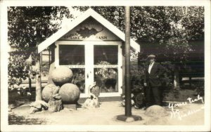 Timber Lake SD Lake Basin Roadside Real Photo Postcard