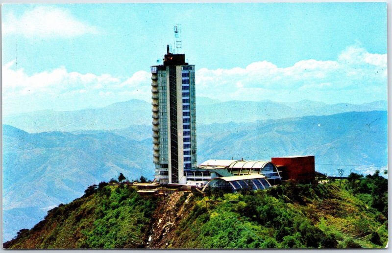 VINTAGE POSTCARD THE HOTEL HUMBOLDT LOCATED AT CARACAS VENEZUELA 1960s