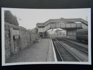 Devon TAVISTOCK RAILWAY STATION Locomotive c1950/60's Real Photograph 1