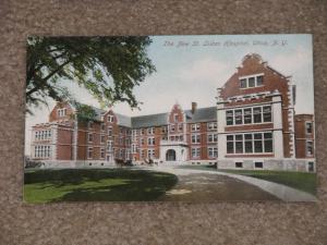 The New St. Lukes Hospital, Utica, N.Y., unused