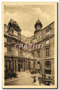 Old Postcard Paris Ecole Massillon Quai des Celestins