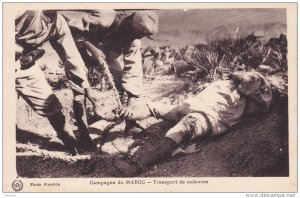 Campagne du MAROC - Transport de cadavres , 10-30s