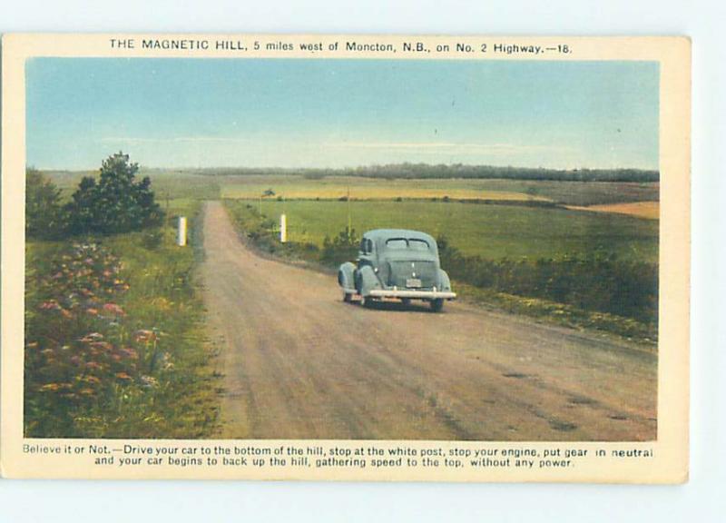 Unused W-Border TOWN VIEW SCENE Moncton New Brunswick NB o1155