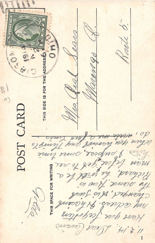 J66/ Toledo Ohio Postcard c1910 Harbor Light House Building 170