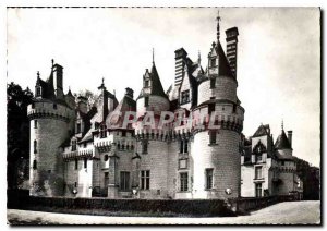 Postcard Modern Loire Castles Rigny Usse Loire Valley frontage East