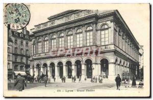 Postcard Old Lyon Grand Theater