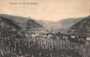 Cochem Germany Sehl aus Gesehen Birds Eye View Antique Postcard J67892