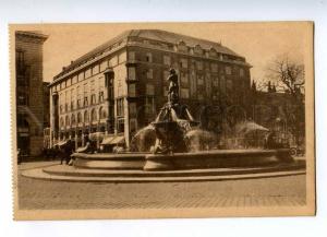 192618 FINLAND HELSINKI Wallgrenin fountain Vintage postcard