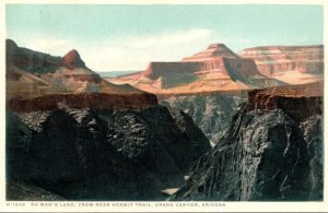 Arizona Grand Canyon No Man's Land From Near Hermit Trail Fred Harvey De...
