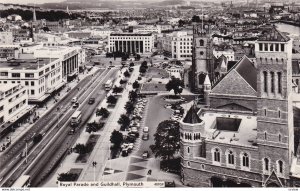 RP; PLYMOUTH, Devon, England, 1930s; Royal Parade And Guildhall