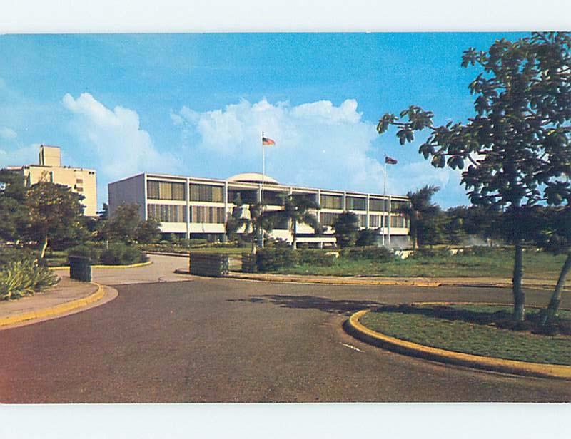 Unused Pre-1980 COURTHOUSE SCENE San Juan Puerto Rico PR d2467