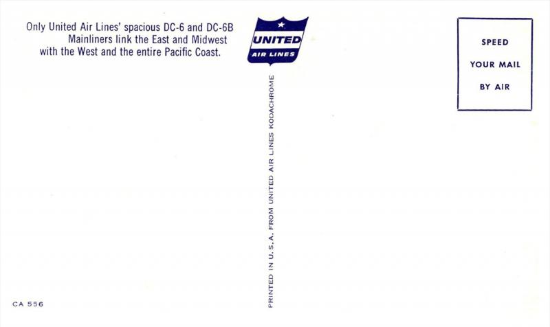 16043   United Air Lines DC-6 and DC-6b  Mainliners