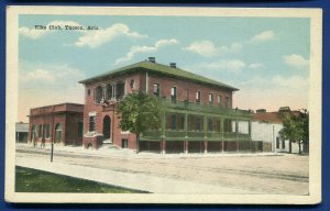 Tucson Arizona az Elks Club old postcard