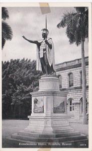 Hawaii Honolulu Kamehameha Statue