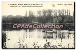 Postcard Old Blowing National Military Du Bouchet road Ballancourt