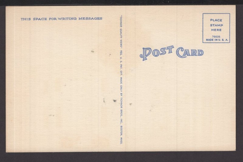 Florida Sarasota - U. S. Post Office - Linen