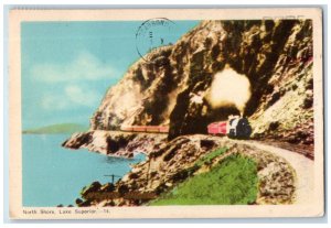 1973 North Shore Lake Superior Ontario Canada Vintage Posted Postcard 