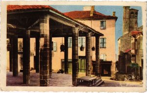 CPA Cordes Halle XIIIe s et clocher St-Michel FRANCE (1016328)