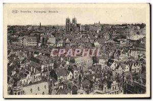 Brussels Old Postcard Panorama