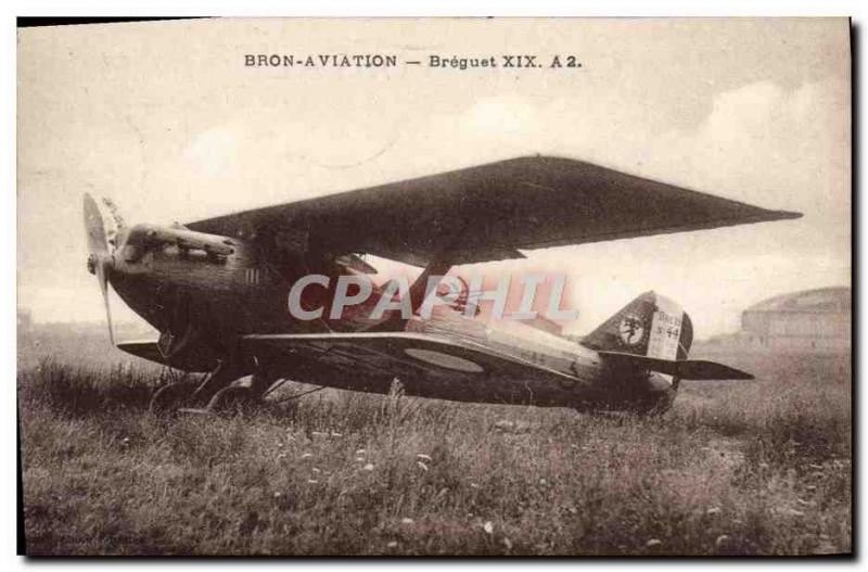 Old Postcard Jet Aviation Bron Aviation Breguet XIX