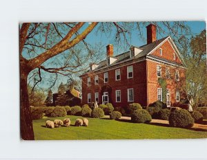 Postcard Historic Berkeley Plantation, Virginia