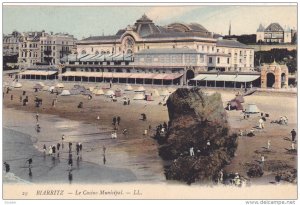 BIARRITZ, Pyrenees-Atlantiques, France; La Casino Municipal, 00-10s