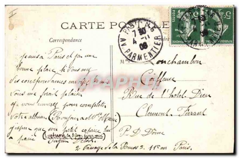 Postcard Old Paris Eglise Notre Dame