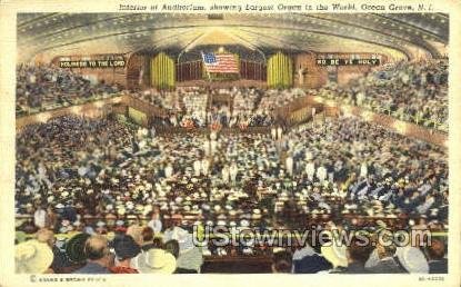 Interior Of Auditorium - Ocean Grove, New Jersey NJ  