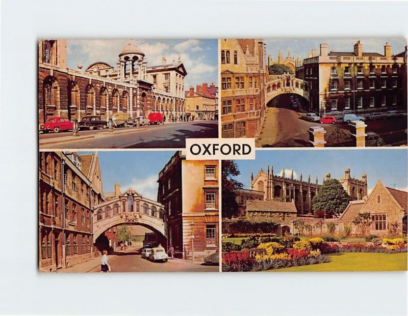 Postcard Oxford, England