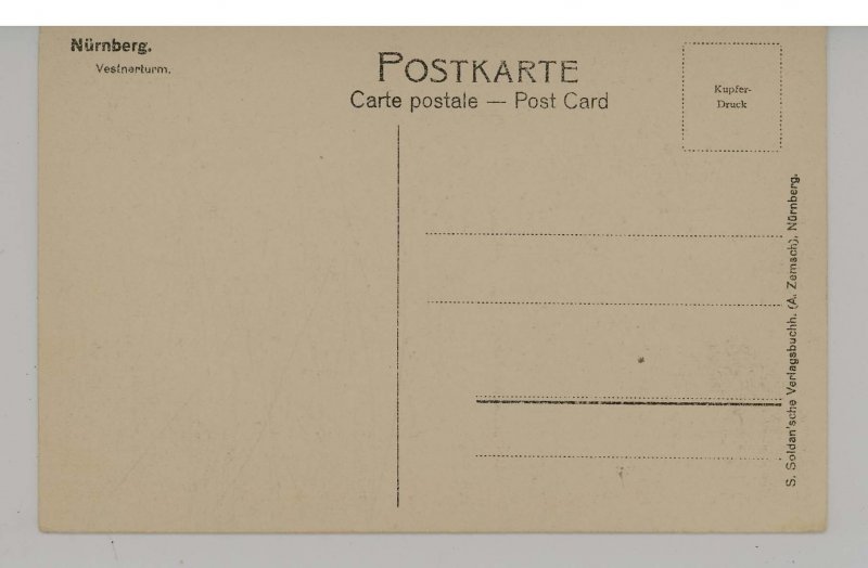 Germany - Nurnberg. Vestnerturm (Vestner Tower)