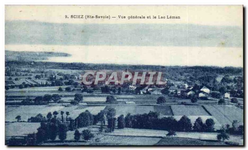 Saw - Vue Generale and Lake Leman - Old Postcard