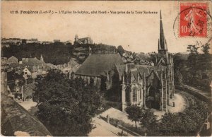 CPA Fougeres Eglise St Sulpice (1237555)