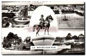 Postcard Modern Rock on Yon Rue Georges Clemenceau General View Garden of the...