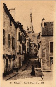 CPA MELUN Rue du Presbytere (1320477)