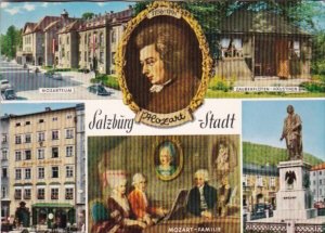 Austria Salzburg Multi View Mozart Mozarteum & More