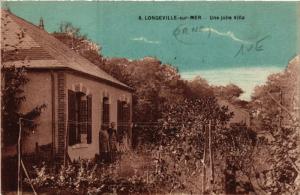 CPA LONGEVILLE-sur-MER Une jolie Villa (394029)